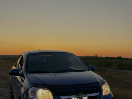 Синий Шевроле Авео, объемом двигателя 1.5 л и пробегом 240 тыс. км за 3499 $, фото 1 на Automoto.ua