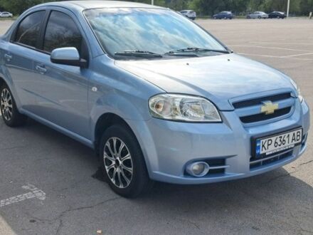Синий Шевроле Авео, объемом двигателя 1.6 л и пробегом 150 тыс. км за 4250 $, фото 1 на Automoto.ua