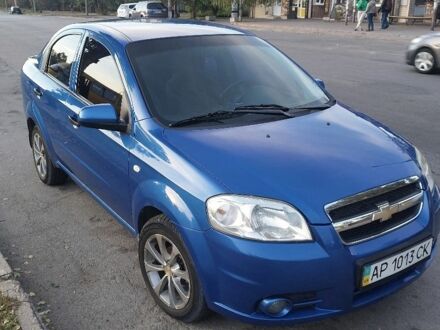 Синий Шевроле Авео, объемом двигателя 1.5 л и пробегом 195 тыс. км за 4319 $, фото 1 на Automoto.ua