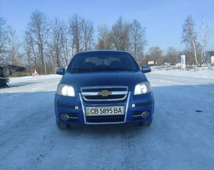 Синий Шевроле Авео, объемом двигателя 1.5 л и пробегом 152 тыс. км за 3650 $, фото 1 на Automoto.ua