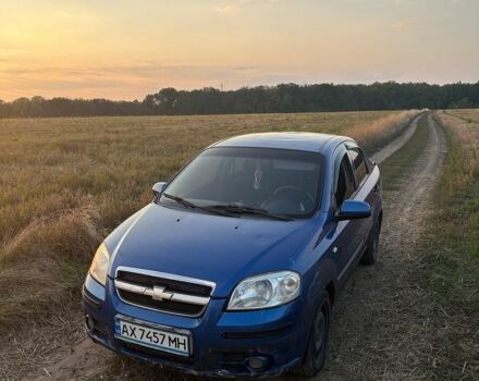 Синий Шевроле Авео, объемом двигателя 1.5 л и пробегом 212 тыс. км за 3000 $, фото 1 на Automoto.ua