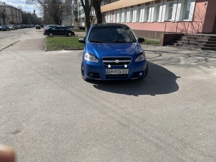 Синій Шевроле Авео, об'ємом двигуна 1.5 л та пробігом 220 тис. км за 3999 $, фото 1 на Automoto.ua