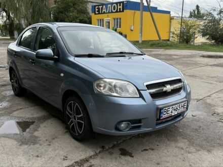 Синий Шевроле Авео, объемом двигателя 1.5 л и пробегом 170 тыс. км за 4200 $, фото 1 на Automoto.ua
