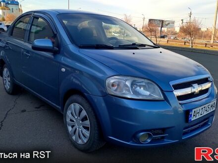 Синий Шевроле Авео, объемом двигателя 1.5 л и пробегом 210 тыс. км за 3300 $, фото 1 на Automoto.ua