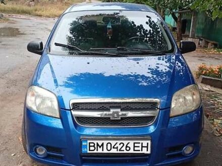 Синий Шевроле Авео, объемом двигателя 1.5 л и пробегом 185 тыс. км за 4000 $, фото 1 на Automoto.ua