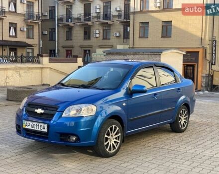 Синий Шевроле Авео, объемом двигателя 1.5 л и пробегом 250 тыс. км за 3550 $, фото 1 на Automoto.ua