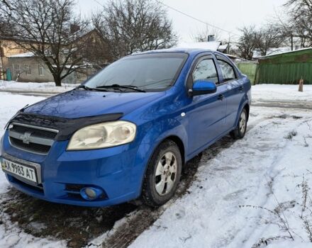 Синій Шевроле Авео, об'ємом двигуна 1.5 л та пробігом 196 тис. км за 4200 $, фото 1 на Automoto.ua