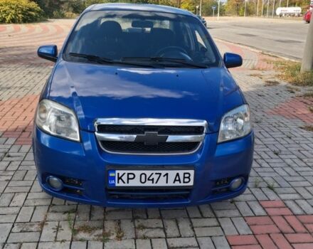 Синий Шевроле Авео, объемом двигателя 1.5 л и пробегом 150 тыс. км за 4200 $, фото 1 на Automoto.ua