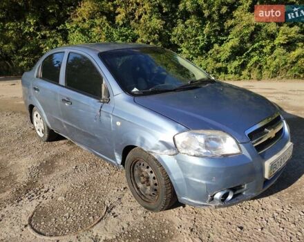 Синий Шевроле Авео, объемом двигателя 1.5 л и пробегом 130 тыс. км за 1950 $, фото 1 на Automoto.ua