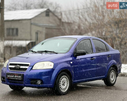 Синий Шевроле Авео, объемом двигателя 1.5 л и пробегом 279 тыс. км за 4150 $, фото 1 на Automoto.ua