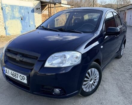 Синий Шевроле Авео, объемом двигателя 1.5 л и пробегом 250 тыс. км за 4200 $, фото 1 на Automoto.ua