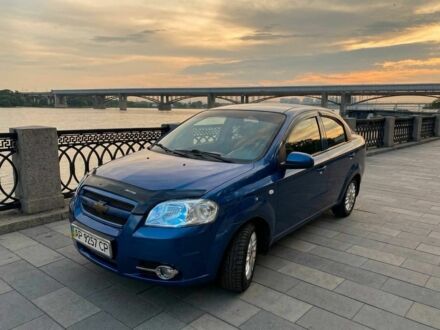 Синий Шевроле Авео, объемом двигателя 1.6 л и пробегом 216 тыс. км за 3513 $, фото 1 на Automoto.ua