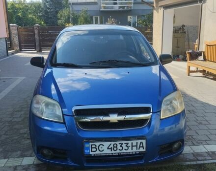 Синий Шевроле Авео, объемом двигателя 1.5 л и пробегом 224 тыс. км за 2300 $, фото 1 на Automoto.ua