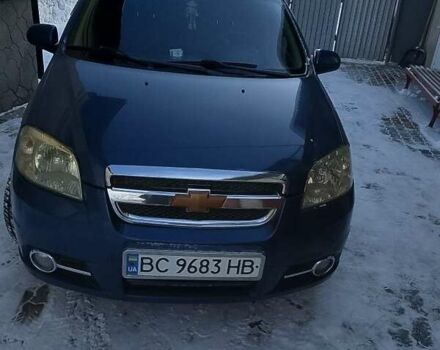 Синий Шевроле Авео, объемом двигателя 1.6 л и пробегом 120 тыс. км за 3500 $, фото 1 на Automoto.ua