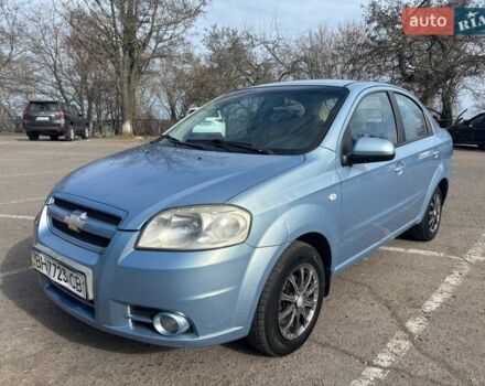Синий Шевроле Авео, объемом двигателя 1.6 л и пробегом 216 тыс. км за 3800 $, фото 1 на Automoto.ua