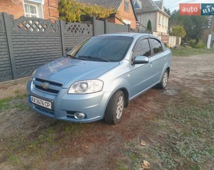 Синий Шевроле Авео, объемом двигателя 1.6 л и пробегом 177 тыс. км за 4200 $, фото 1 на Automoto.ua