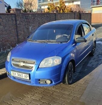Синий Шевроле Авео, объемом двигателя 1.5 л и пробегом 306 тыс. км за 3200 $, фото 1 на Automoto.ua