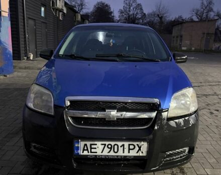 Синий Шевроле Авео, объемом двигателя 1.5 л и пробегом 366 тыс. км за 2500 $, фото 1 на Automoto.ua