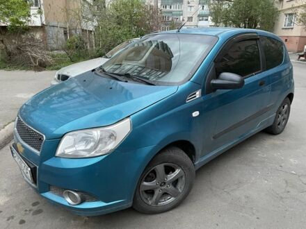 Синий Шевроле Авео, объемом двигателя 1.5 л и пробегом 129 тыс. км за 4700 $, фото 1 на Automoto.ua