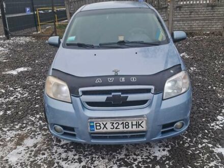 Синий Шевроле Авео, объемом двигателя 1.6 л и пробегом 247 тыс. км за 4000 $, фото 1 на Automoto.ua