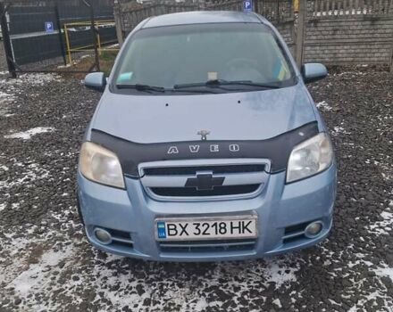 Синий Шевроле Авео, объемом двигателя 1.6 л и пробегом 247 тыс. км за 4000 $, фото 1 на Automoto.ua