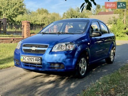 Синий Шевроле Авео, объемом двигателя 1.5 л и пробегом 68 тыс. км за 5600 $, фото 1 на Automoto.ua