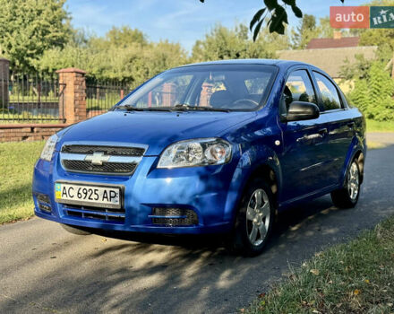 Синий Шевроле Авео, объемом двигателя 1.5 л и пробегом 68 тыс. км за 5600 $, фото 1 на Automoto.ua