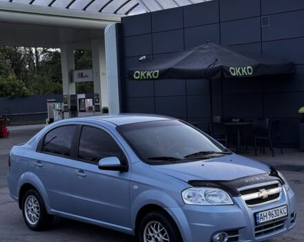 Синий Шевроле Авео, объемом двигателя 1.6 л и пробегом 185 тыс. км за 3950 $, фото 1 на Automoto.ua
