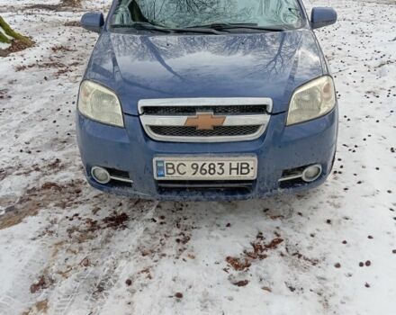 Синий Шевроле Авео, объемом двигателя 1.6 л и пробегом 150 тыс. км за 3600 $, фото 1 на Automoto.ua