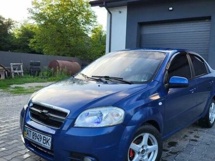 Синий Шевроле Авео, объемом двигателя 1.6 л и пробегом 117 тыс. км за 3750 $, фото 1 на Automoto.ua