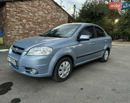 Синий Шевроле Авео, объемом двигателя 1.6 л и пробегом 168 тыс. км за 3750 $, фото 1 на Automoto.ua