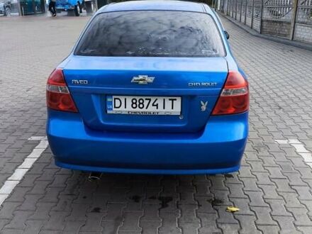 Синий Шевроле Авео, объемом двигателя 1.5 л и пробегом 225 тыс. км за 3300 $, фото 1 на Automoto.ua