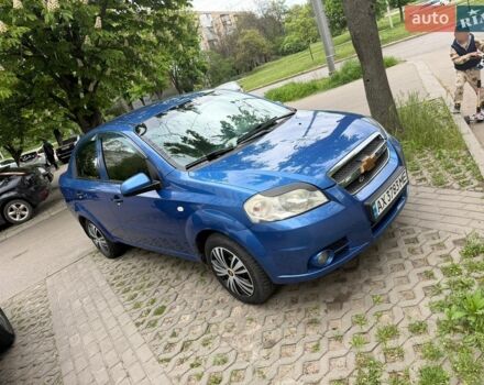 Синий Шевроле Авео, объемом двигателя 1.5 л и пробегом 223 тыс. км за 4200 $, фото 1 на Automoto.ua