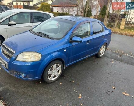 Синий Шевроле Авео, объемом двигателя 1.5 л и пробегом 210 тыс. км за 3600 $, фото 1 на Automoto.ua