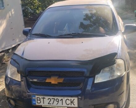 Синий Шевроле Авео, объемом двигателя 1 л и пробегом 180 тыс. км за 4369 $, фото 1 на Automoto.ua
