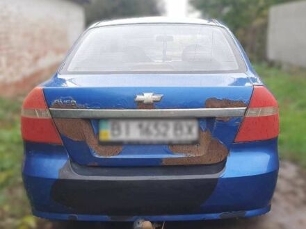 Синий Шевроле Авео, объемом двигателя 1.5 л и пробегом 235 тыс. км за 1250 $, фото 1 на Automoto.ua