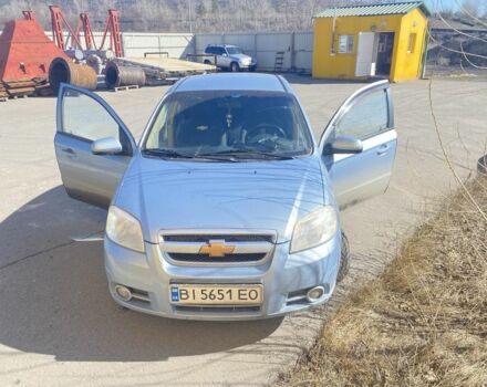 Синий Шевроле Авео, объемом двигателя 1.6 л и пробегом 190 тыс. км за 3005 $, фото 1 на Automoto.ua