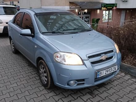 Синий Шевроле Авео, объемом двигателя 1.6 л и пробегом 240 тыс. км за 3500 $, фото 1 на Automoto.ua