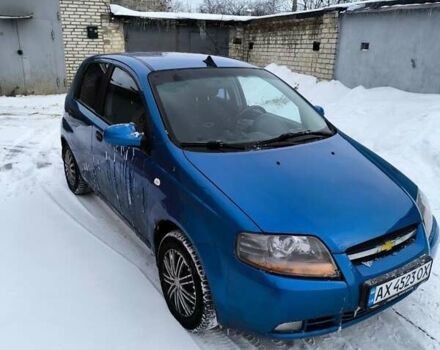 Синий Шевроле Авео, объемом двигателя 1.5 л и пробегом 199 тыс. км за 4600 $, фото 1 на Automoto.ua