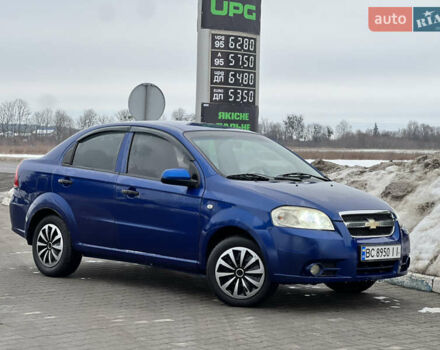 Синий Шевроле Авео, объемом двигателя 1.5 л и пробегом 265 тыс. км за 2399 $, фото 1 на Automoto.ua