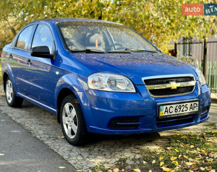 Шевроле Авео 2008 в Локачи на Automoto.ua Синий Шевроле Авео, объемом двигателя 1.5 л и пробегом 70 тыс. км за 5200 $, фото 1 на Automoto.ua