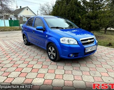 Синий Шевроле Авео, объемом двигателя 1.6 л и пробегом 28700 тыс. км за 4350 $, фото 1 на Automoto.ua
