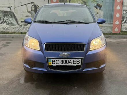 Синий Шевроле Авео, объемом двигателя 1.4 л и пробегом 77 тыс. км за 4500 $, фото 1 на Automoto.ua