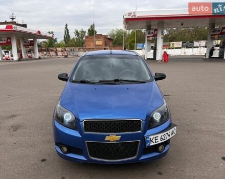 Синий Шевроле Авео, объемом двигателя 1.21 л и пробегом 209 тыс. км за 4200 $, фото 1 на Automoto.ua