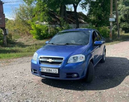 Синій Шевроле Авео, об'ємом двигуна 1.5 л та пробігом 208 тис. км за 4600 $, фото 1 на Automoto.ua