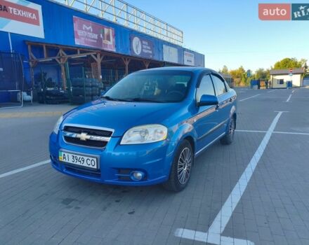 Синий Шевроле Авео, объемом двигателя 1.5 л и пробегом 153 тыс. км за 3750 $, фото 1 на Automoto.ua