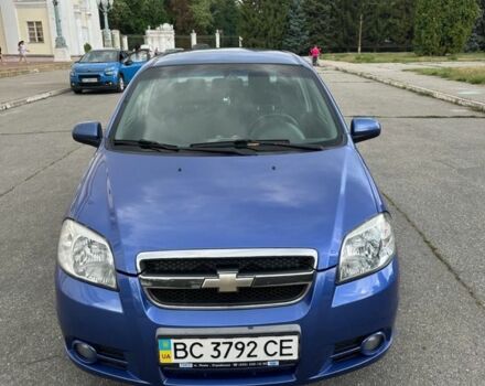 Синий Шевроле Авео, объемом двигателя 1.5 л и пробегом 144 тыс. км за 4254 $, фото 1 на Automoto.ua