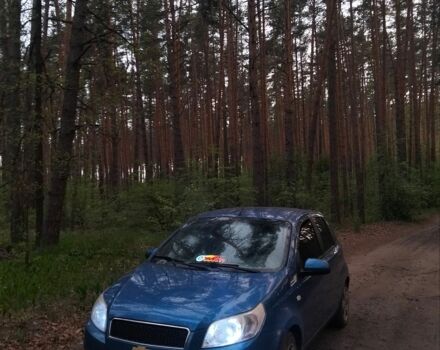 Синий Шевроле Авео, объемом двигателя 1.21 л и пробегом 155 тыс. км за 2200 $, фото 1 на Automoto.ua