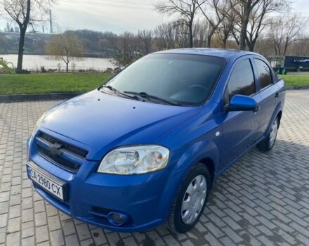 Синий Шевроле Авео, объемом двигателя 1.5 л и пробегом 200 тыс. км за 3650 $, фото 1 на Automoto.ua