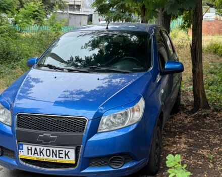Синий Шевроле Авео, объемом двигателя 1.2 л и пробегом 156 тыс. км за 3800 $, фото 1 на Automoto.ua